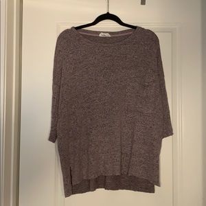 Super Soft 3/4 Sleeve Pocket Tee